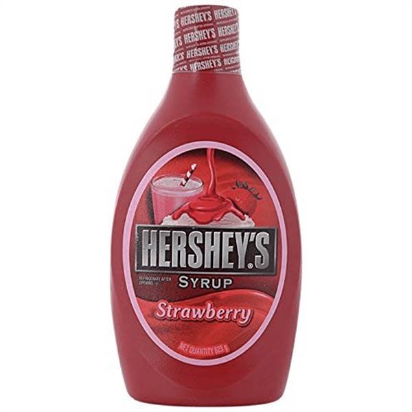 Hersheys Strawberry Flavored Syrup Imported